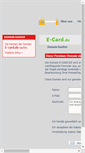 Mobile Screenshot of e-card.de